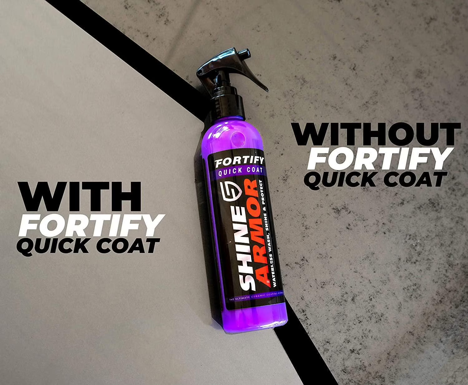 1PC   SHINE-MC12/6 Fortify Quick Coat Ceramic Coating, 8 Oz