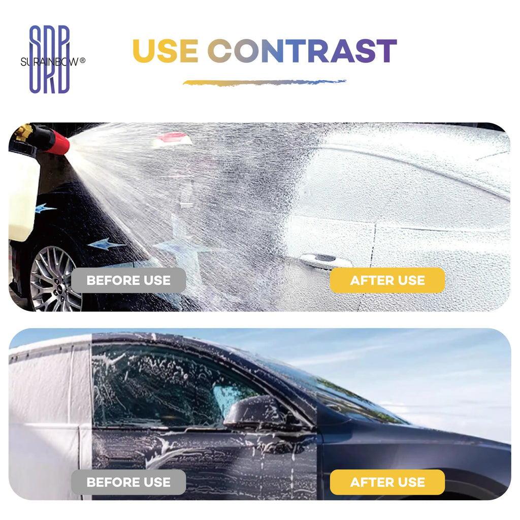 Graphene Car Wash Soap - High Foaming Graphene Infused Car Soap - Ads Hydrophobicity, Powerful Cleaner & Protection, 16 Oz/473Ml